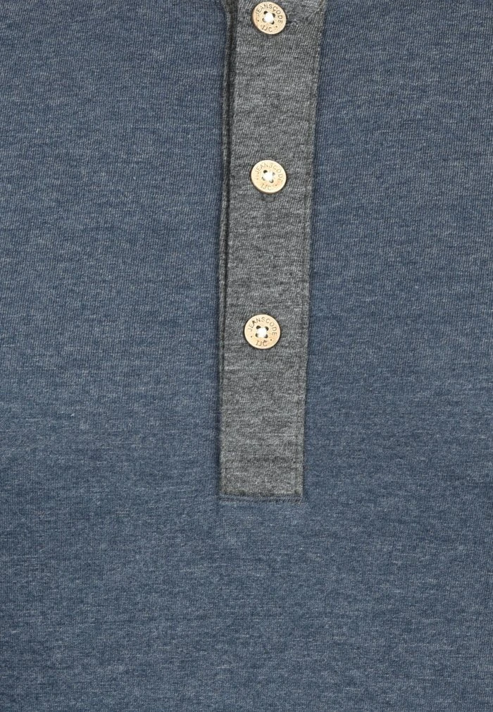 Meilleur prix đ INDICODE JEANS IDWINSTON - T-shirt à Manches Longues - Navy Mix đ â Image 4