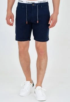 Promo 👍 INDICODE JEANS Short - Navy 🌟