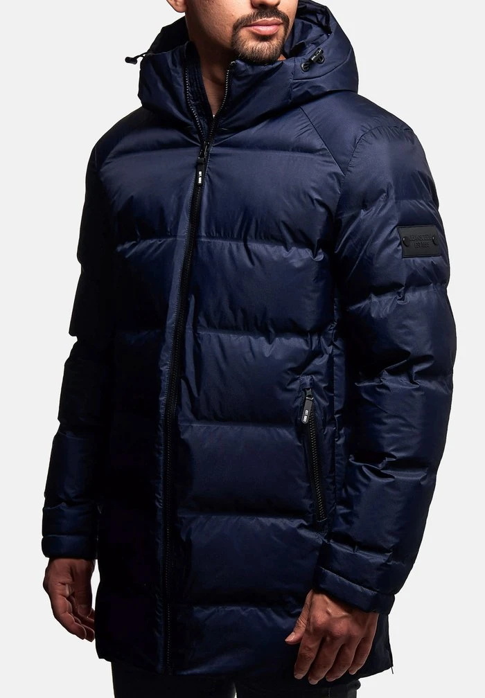 Meilleure vente đ INDICODE JEANS Veste D'hiver - Navy â â Image 5