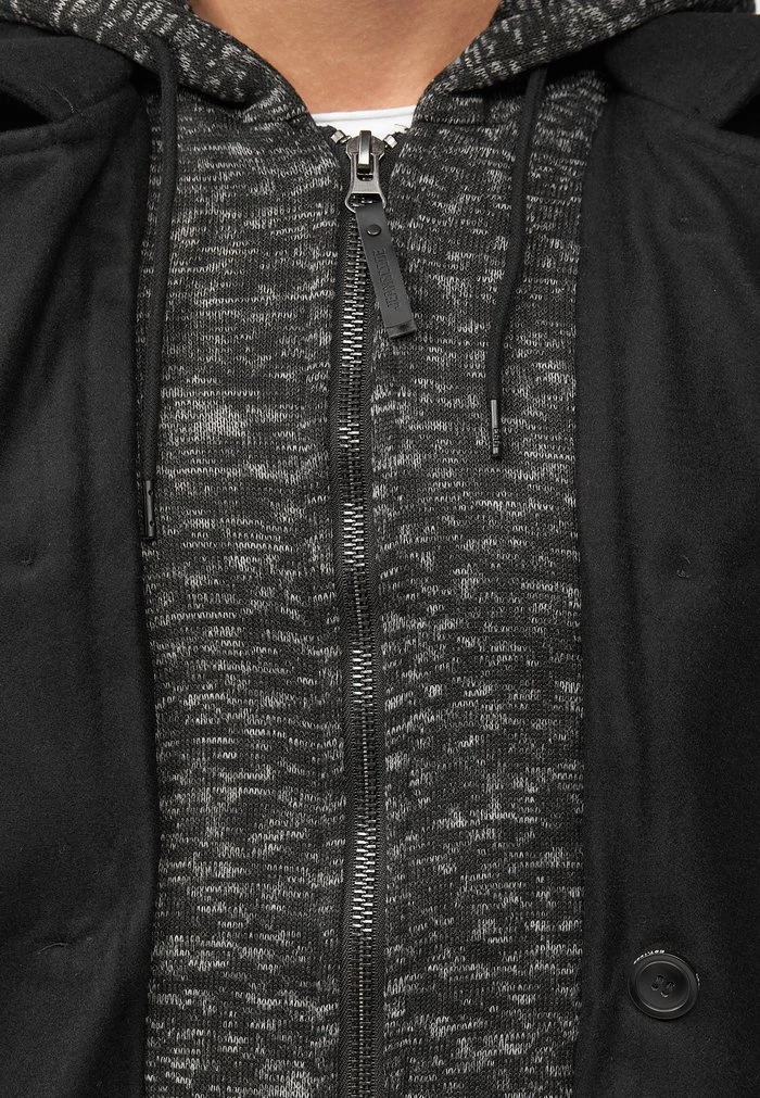 Tout neuf 🔔 INDICODE 👏 JEANS Manteau Court - Black ✨ – Image 8