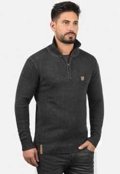 Meilleur prix 🛒 INDICODE JEANS IDNATHEN - Pullover - Black 😉