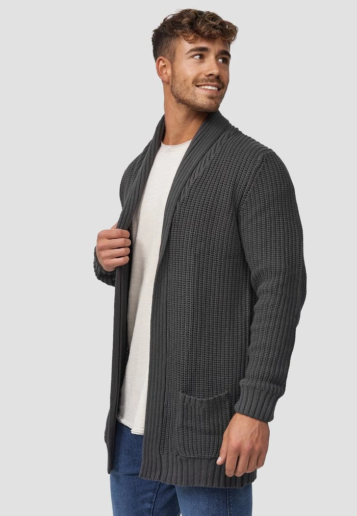 Les meilleures critiques de 🎁 INDICODE JEANS ANAHEIM - Gilet - Dk Grey 🔔 – Image 5