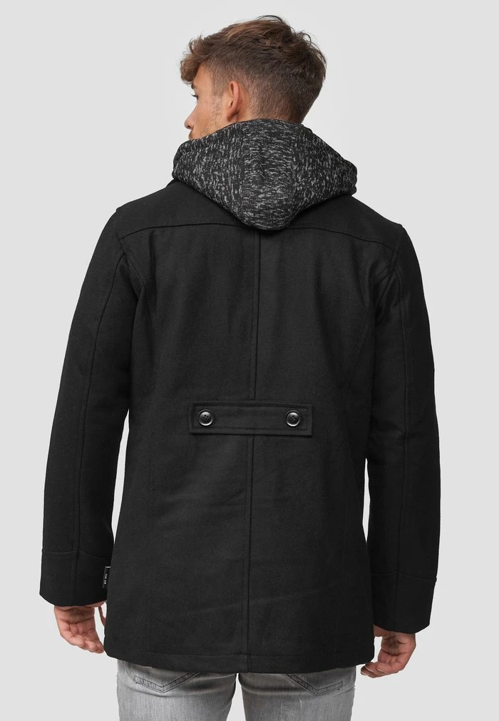 Tout neuf 🔔 INDICODE 👏 JEANS Manteau Court - Black ✨ – Image 3