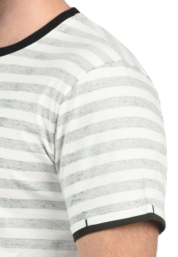 Vente flash 🥰 INDICODE JEANS IDRENI - T-shirt Imprimé - Black 😀 – Image 3