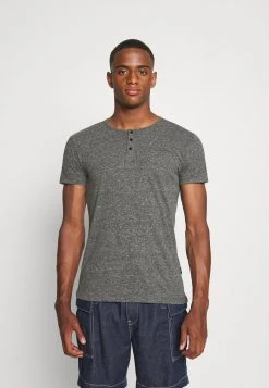 Coupon ⭐ INDICODE JEANS ESTEPONA - T-shirt Basique - Black 🎁