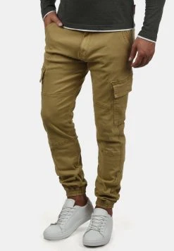 Meilleur prix âïž INDICODE JEANS IDBROMFIELD - Pantalon Cargo - Olive đ