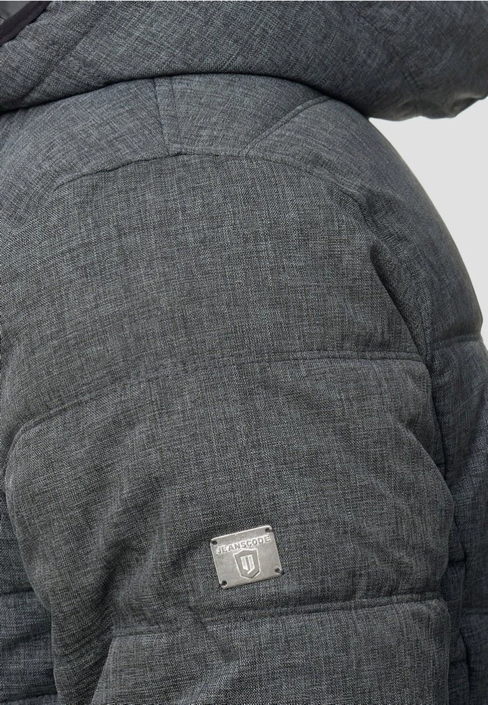 Bon marché ✔️ INDICODE JEANS CIRCUS - Veste D'hiver - Black 🥰 – Image 6