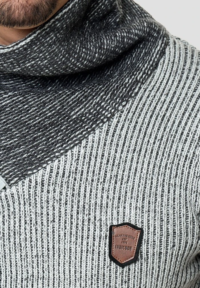 Offres 🔥 INDICODE 🥰 JEANS DANE - Pullover - Light Grey ❤️ – Image 5