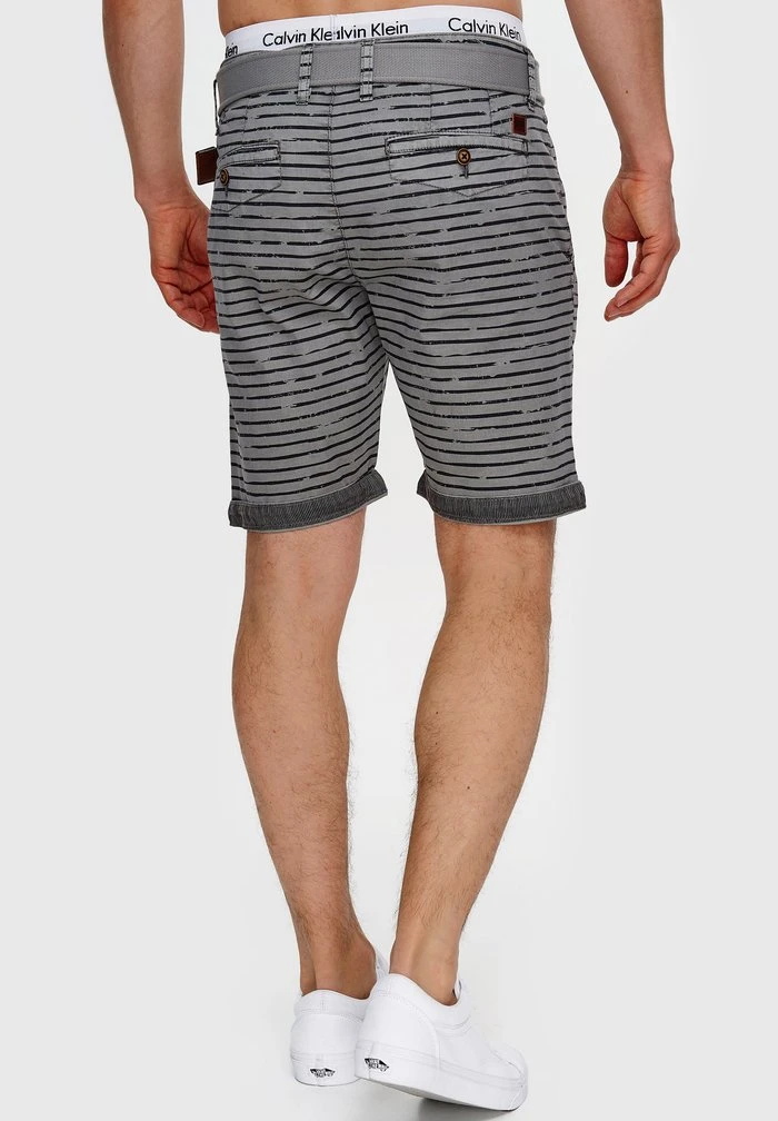 De gros ⭐ INDICODE JEANS ARROYO - Short - Lt Grey 😍 – Image 3