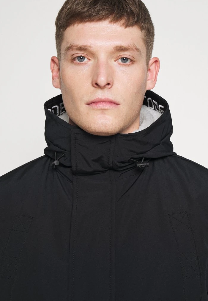 Bon marché 😍 INDICODE JEANS DOYLE - Veste Mi-saison - Black ❤️ – Image 7