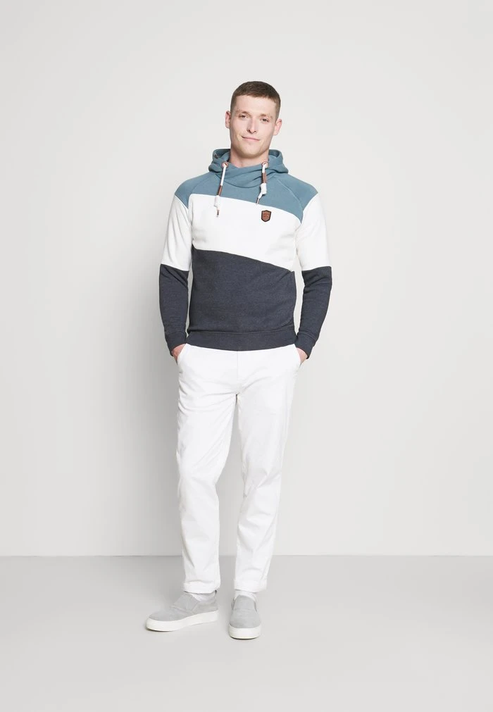 Budget ✔️ INDICODE JEANS PESSAC - Sweat à Capuche - Aegean Blue 🔥 – Image 2