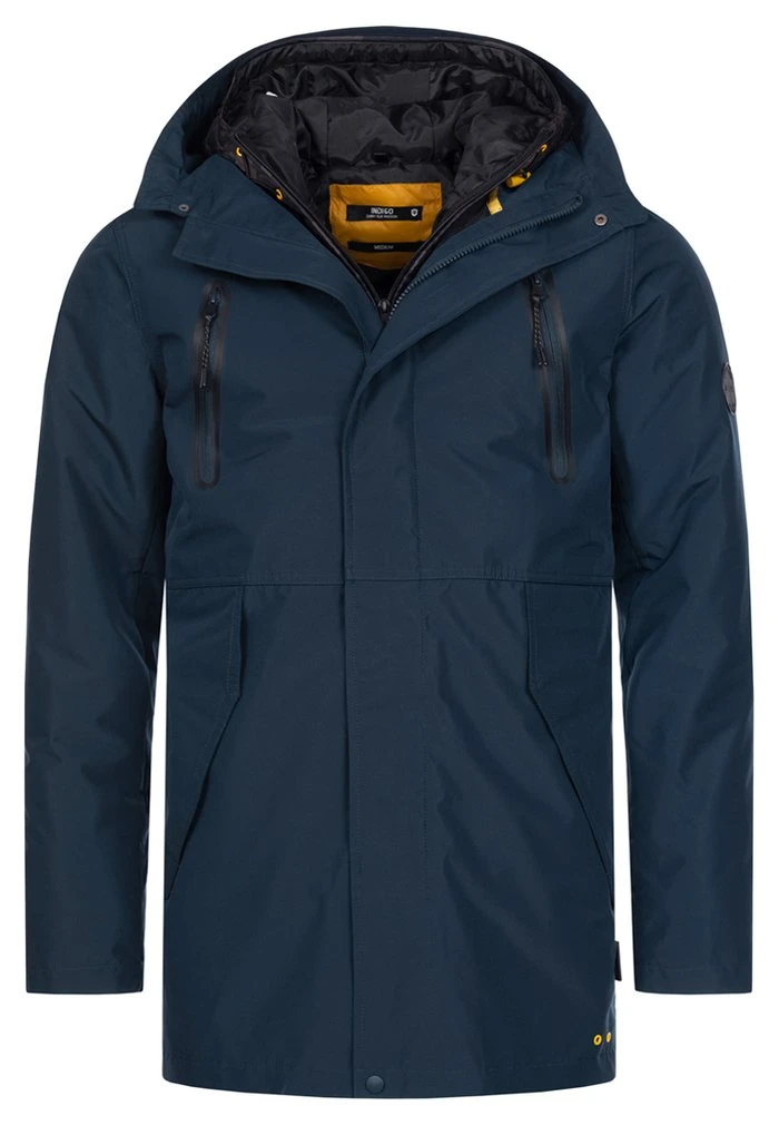 Nouveau ⭐ INDICODE 🧨 JEANS Veste D'hiver - Navy ❤️ – Image 7