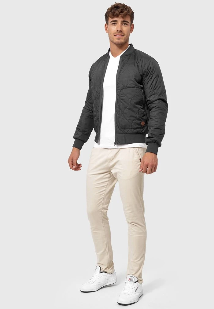 Meilleure affaire ✔️ INDICODE JEANS HICKMAN - Blouson Bomber - Raven 😀 – Image 2