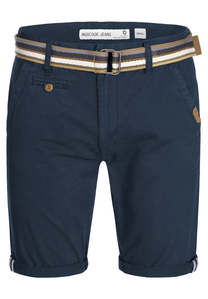 Vente flash đ„ INDICODE JEANS CASUAL FIT - Short - Blau Navy â â Image 6