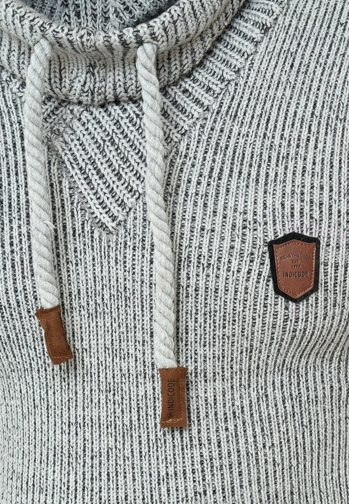 Nouveau ✨ INDICODE 🎉 JEANS KESHAWN - Pullover - Grau ✨ – Image 6