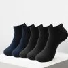 Budget 💯 INDICODE JEANS 5 PACK - Chaussettes - Black/navy ❤️