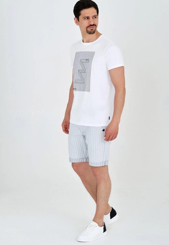 Top 10 🎉 INDICODE 🎉 JEANS Chino - Lt Grey ✔️