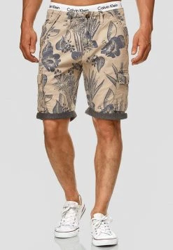 Grosses soldes ❤️ INDICODE 🎉 JEANS ALBERT - Short - Beige 🤩