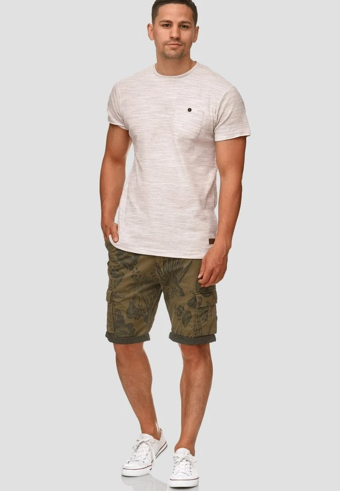 Meilleure vente ⌛ INDICODE 🎉 JEANS ALBERT - Short - Army ⌛ – Image 2