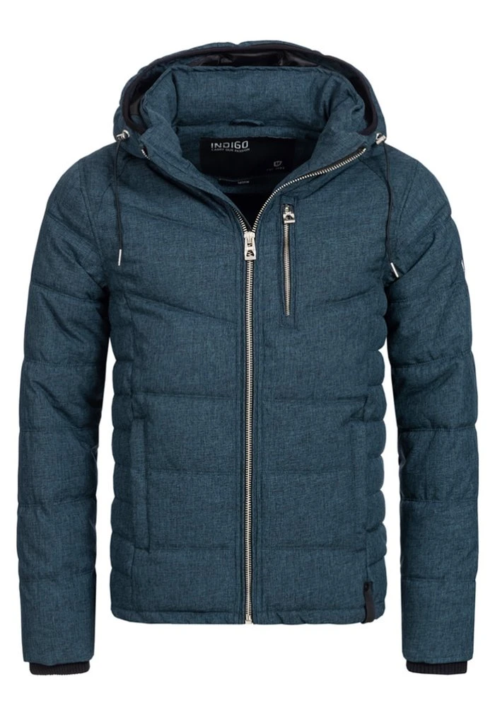 Remise ✔️ INDICODE 🌟 JEANS CIRCUS - Veste D'hiver - Navy ⌛ – Image 8