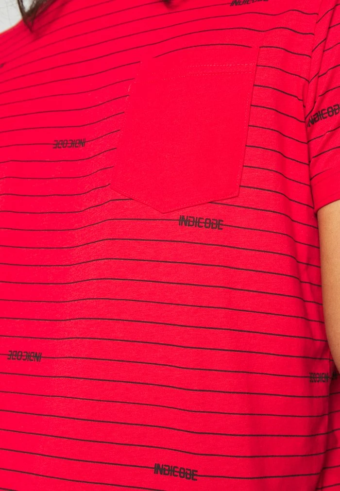 Bon marché 🥰 INDICODE JEANS ECKLEY - T-shirt Imprimé - Goji Berry ✨ – Image 6