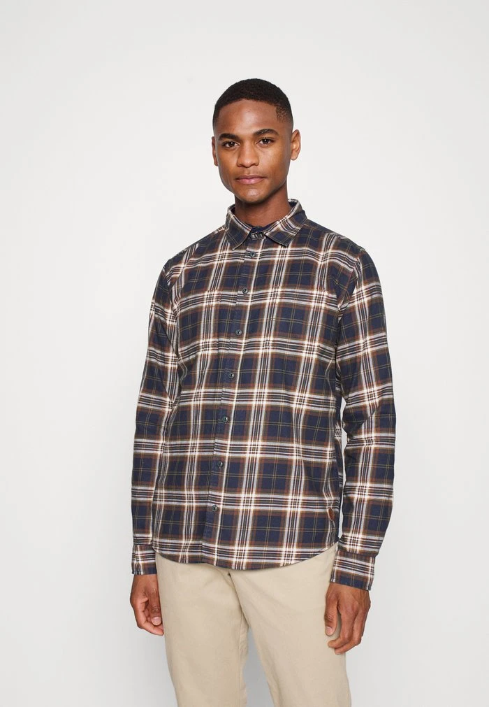 Meilleure vente 😀 INDICODE JEANS COLLINSON - Chemise - Navy 🛒