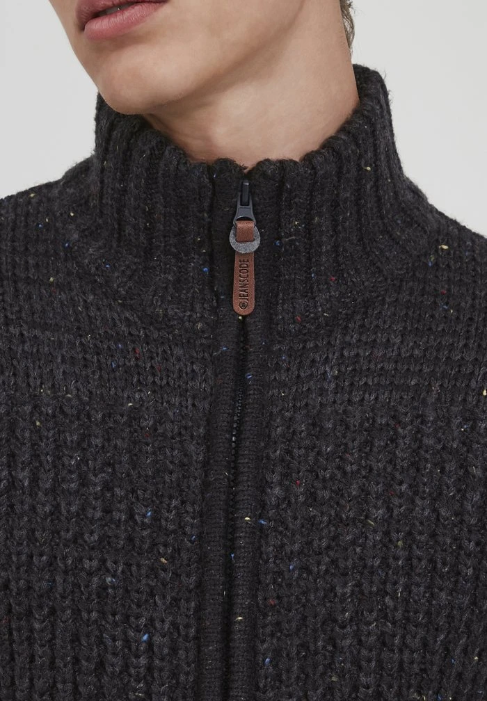 Sortie ✔️ INDICODE JEANS IDBERGEN - Gilet - Charcoal Mix 😀 – Image 4