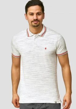 Coupon 😀 INDICODE JEANS Polo - Offwhite 🔥
