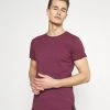 Les meilleures critiques de 🤩 INDICODE JEANS ALAIN - T-shirt Basique - Bordeaux 🌟
