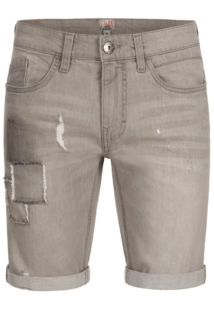 Promo đ INDICODE đ JEANS ROBERTS - Short En Jean - Lt Grey â â Image 7
