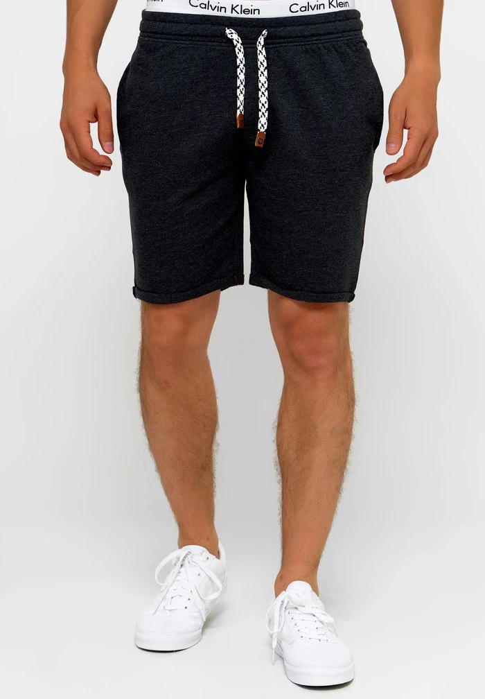 Coupon ⭐ INDICODE JEANS ALDRICH - Short - Black Mix 😀