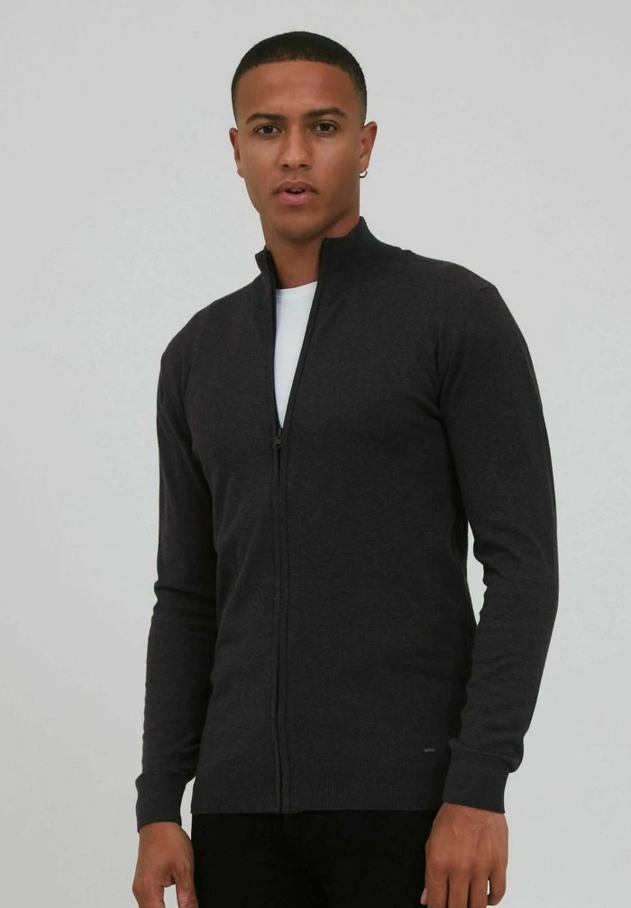 De gros 🎁 INDICODE 😍 JEANS IDBADI - Gilet - Charcoal Mix ✔️