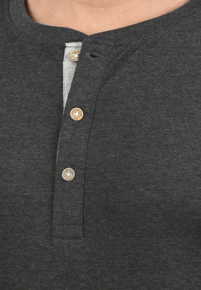 Promo ✔️ INDICODE 🎉 JEANS IDTONY - T-shirt Basique - Charcoal ✨ – Image 3