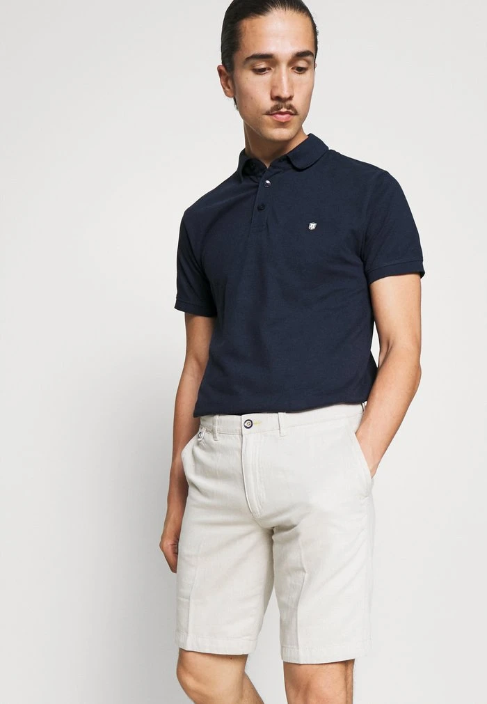Bon marché 😍 INDICODE JEANS WARD EXCLUSIVE - Polo - Navy 😍 – Image 4
