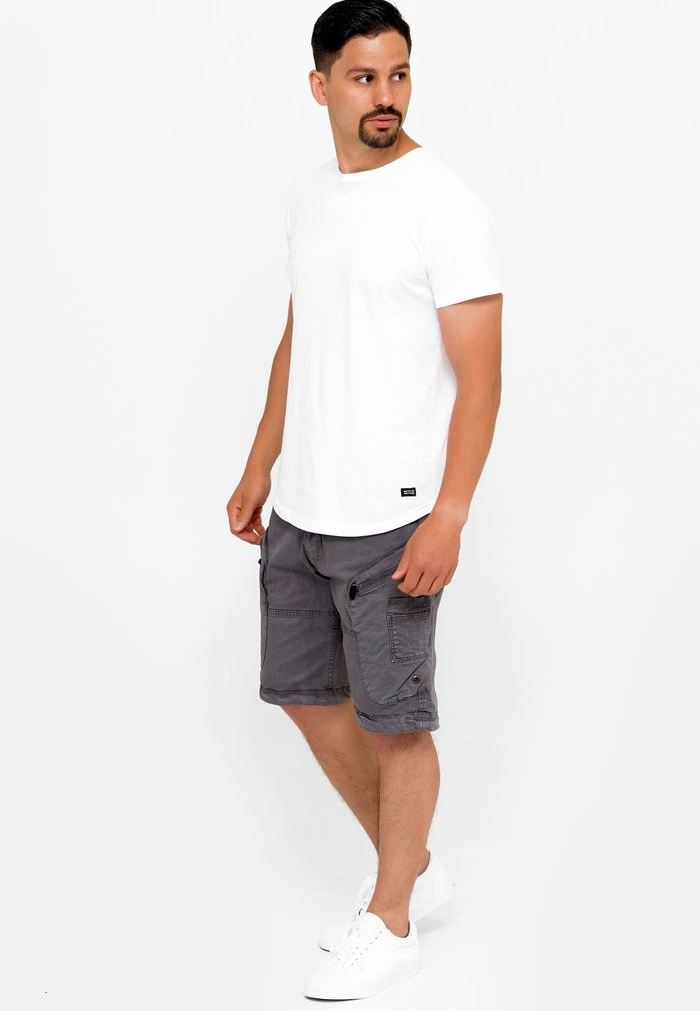 Coupon đ INDICODE JEANS BOSA - Short - Pewter â â Image 2