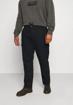 Offres 🔥 INDICODE ✨ JEANS LASSO - Pantalon Cargo - Black ✔️