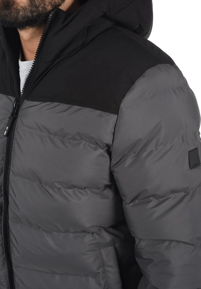 Vente flash ⌛ INDICODE 😍 JEANS IDGAIUS - Veste D'hiver - Dk Grey 🧨 – Image 4