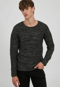 Promo 😍 INDICODE JEANS IDBAYNE - Pullover - Charcoal Mix 🥰