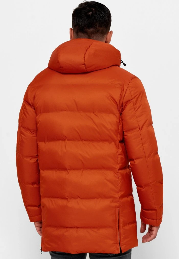 Meilleure vente đ„ INDICODE JEANS Veste D'hiver - Orangeade â€ïž â Image 3