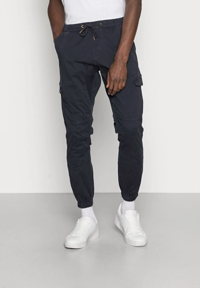 Le moins cher đ„ INDICODE JEANS LEVI - Pantalon Cargo - Navy âš