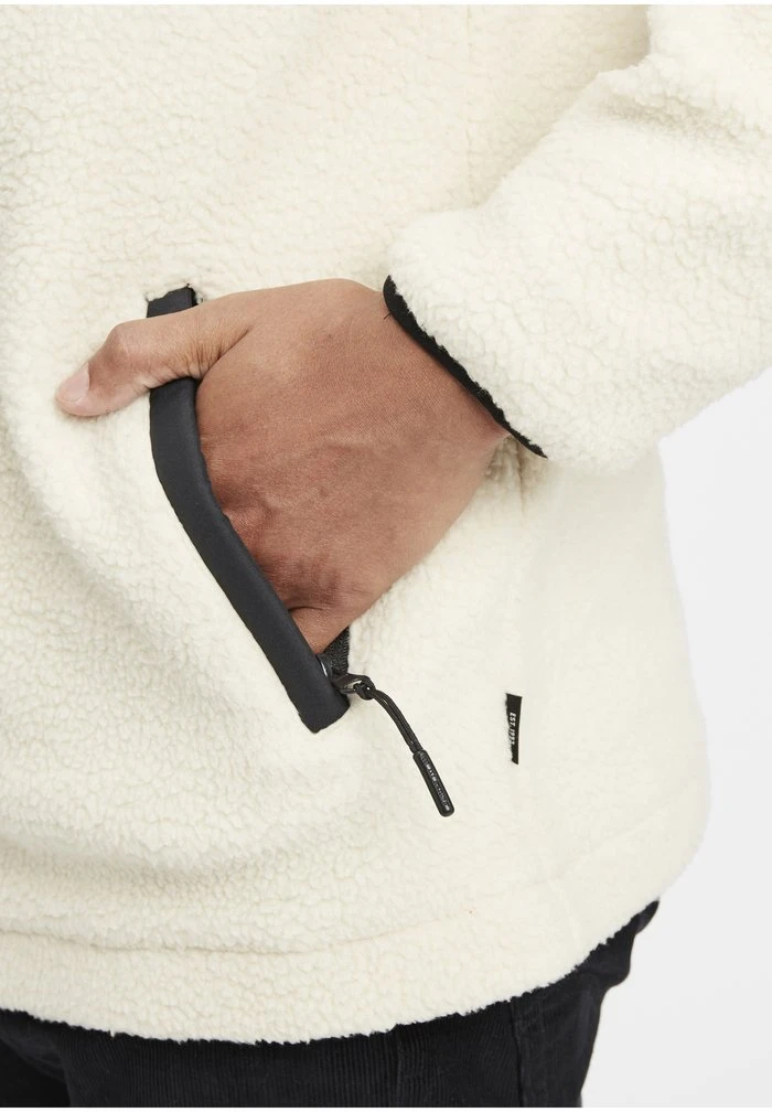 Vente flash ✔️ INDICODE 🌟 JEANS IDTRENT - Sweat à Capuche - White Asparagus ⭐ – Image 6