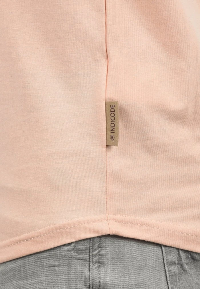 Nouveau ⌛ INDICODE 🔥 JEANS IDPAXTON - T-shirt Imprimé - Cameo Rose ✔️ – Image 5