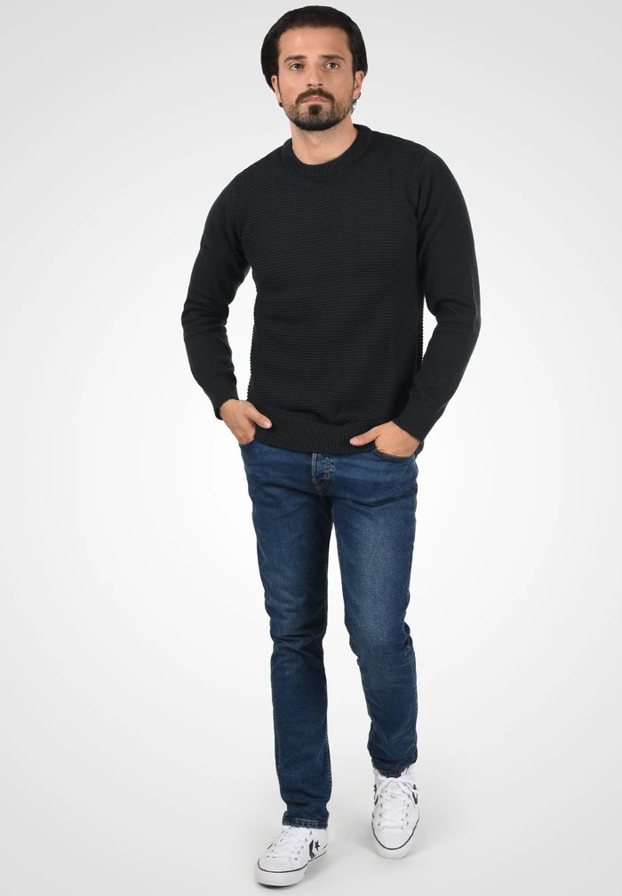 Coupon đ INDICODE JEANS IDRICARDO - Pullover - Black đ â Image 2