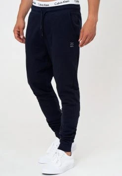 Tout neuf ⌛ INDICODE ⭐ JEANS Pantalon De Survêtement - Navy ✔️