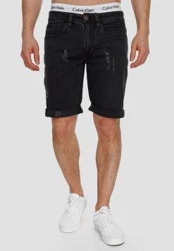 Meilleur prix 😍 INDICODE JEANS Short En Jean - Black 🔔