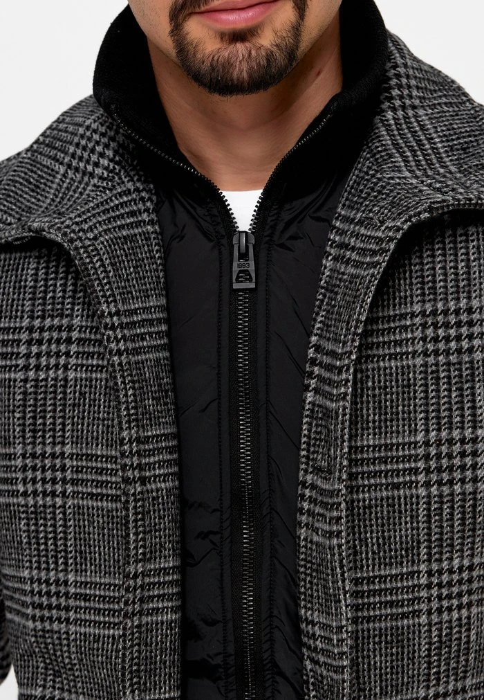 Grosses soldes 😉 INDICODE 😉 JEANS MÄNTEL BRITTANY - Veste Mi-saison - Raven ✔️ – Image 8