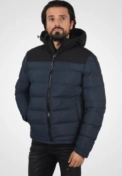Offres 🔥 INDICODE JEANS IDGAIUS - Veste D'hiver - Navy 🔔
