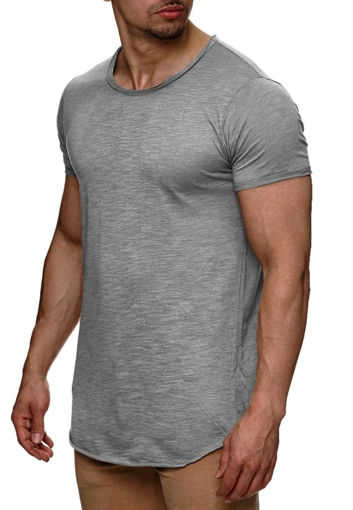 De gros 🛒 INDICODE JEANS WILBUR - T-shirt Imprimé - Grau 🛒 – Image 3