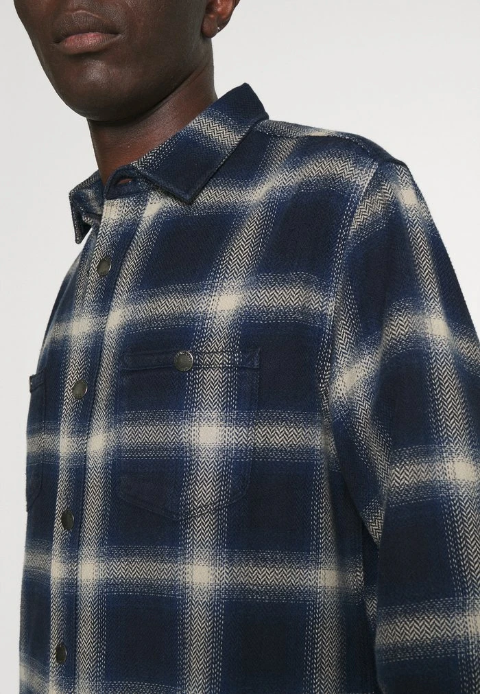 Le moins cher ⭐ INDICODE 🎉 JEANS CAMERON - Chemise - Navy 🌟 – Image 4