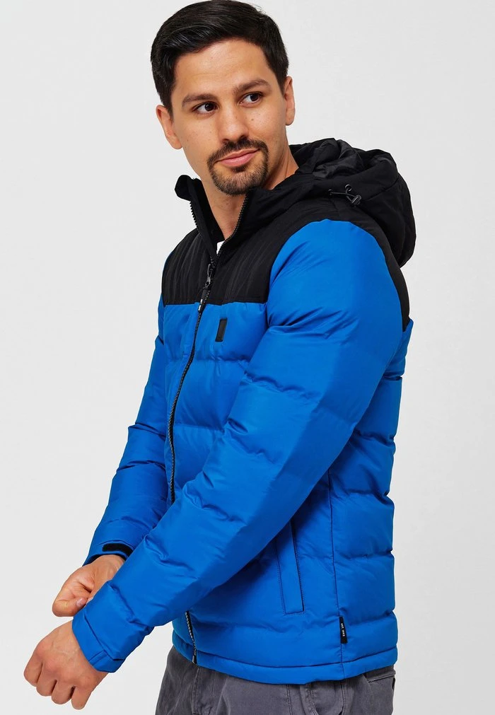 Meilleure affaire ⭐ INDICODE ❤️ JEANS EBERHARDY - Veste D'hiver - Sapphire 🌟 – Image 4